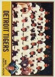 1976 Topps Baseball Cards      361     Detroit Tigers CL/Ralph Houk